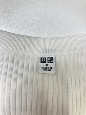 UNIQLO/ユニクロ/タンクトップ/トップス/ホワイト/M