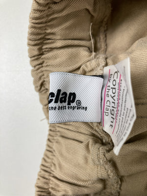 the clap/ナイロンパンツ/パンツ/ベージュ