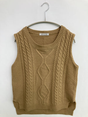 SPINNS/スピンズ/ベスト/トップス/ブラウン