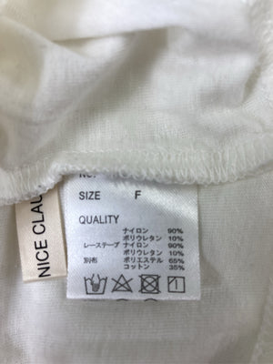 continuer de NICE CLAUP/コンティニューデナイスクラップ/ノースリーブ/トップス/ホワイト/F