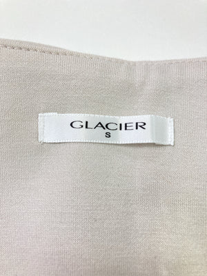 GLACIER/グラシア/ノーカラーコート/ジャケット/アウター/ベージュ/S