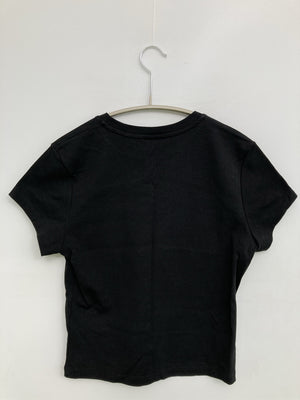 UNIQLO/ユニクロ/Tシャツ/カットソー/トップス/ブラック/L