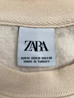 ZARA/ザラ/スウェット/トップス/ベージュ/M
