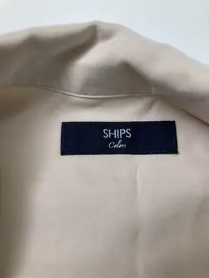SHIPS/シップス/シャツ/ブラウス/トップス/ベージュ