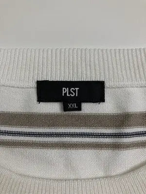 PLST/プラステ/Tシャツ/カットソー/トップス/ホワイト/XXL
