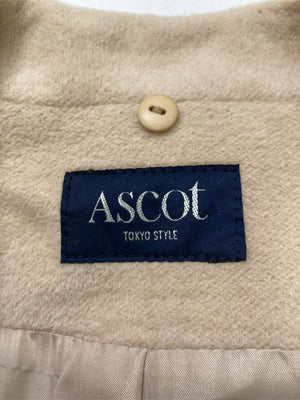 ASCOT/ステンカラーコート/ジャケット/アウター/ベージュ