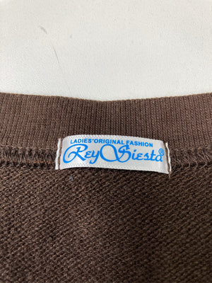 Rey Siesta/Tシャツ/カットソー/トップス/ブラウン/M