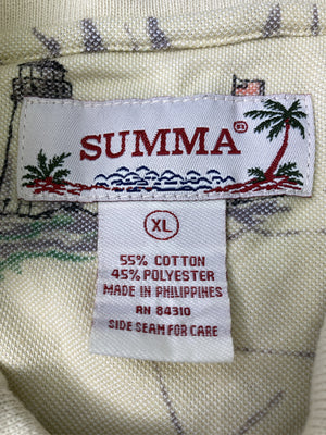 SUMMA/ポロシャツ/トップス/イエロー/XL