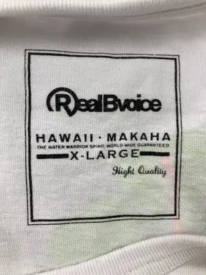 RealBvoice/Tシャツ/カットソー/トップス/ホワイト