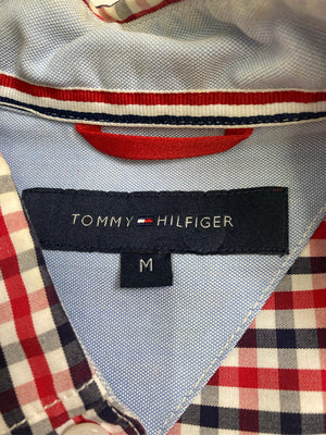 TOMMY HILFIGER/トミーヒルフィガー/シャツ/ブラウス/トップス/レッド/M