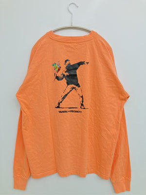 BRANDALISED/Tシャツ/カットソー/トップス/オレンジ/XL