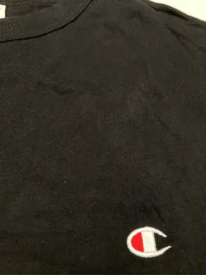 Champion/チャンピオン/Tシャツ/カットソー/トップス/ブラック/LL
