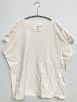 UNIQLO/ユニクロ/Tシャツ/カットソー/トップス/ホワイト/L