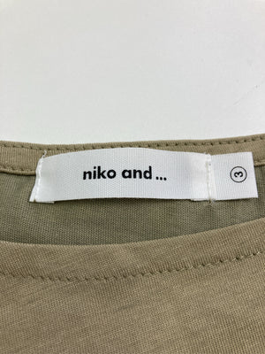 niko and .../ニコアンド/Tシャツ/カットソー/トップス/ベージュ/3