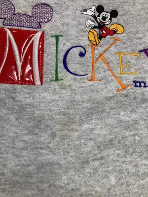 MICKEY UNLIMITED/ミッキーアンリミテッド/スウェット/トップス/グレー/L/XL