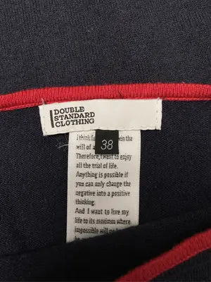 DOUBLE STANDARD CLOTHING/ダブルスタンダードクロージング/ニット/セーター/トップス/ネイビー/38