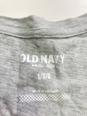 OLD NAVY/オールドネイビー/Tシャツ/カットソー/トップス/グレー/L