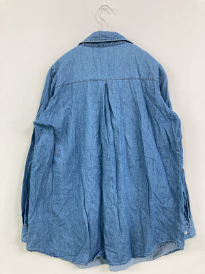 RyuRyu/リュリュ/シャツ/ブラウス/トップス/ブルー/M