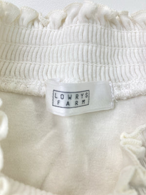 LOWRYS FARM/ローリーズファーム/Tシャツ/カットソー/トップス/ホワイト/M