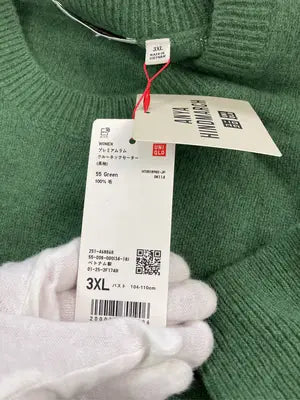 ANYA HINDMARCH/ニット/セーター/トップス/グリーン/3XL