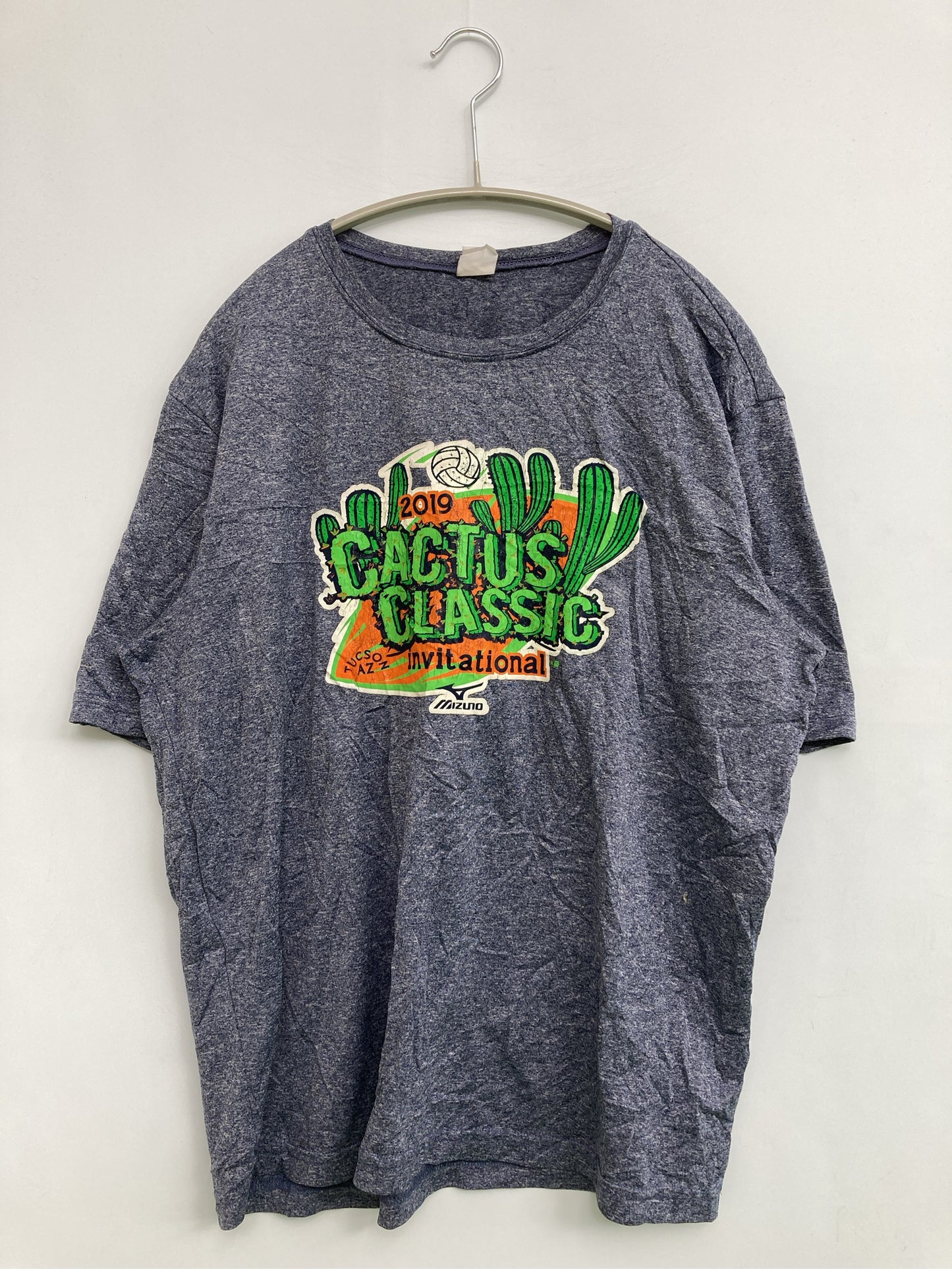 Mizuno/ミズノ/Tシャツ/カットソー/トップス/グレー