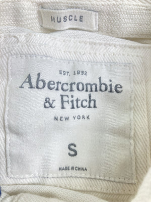 Abercrombie&Fitch/アバクロンビーアンドフィッチ/ポロシャツ/トップス/ホワイト/S