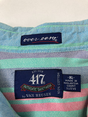 417 VAN HEUSEN/シャツ/ブラウス/トップス/ブルー/XL