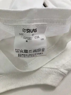 SILAS/サイラス/Tシャツ/カットソー/トップス/ホワイト/M