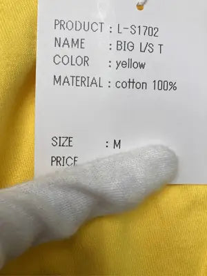 LABRAT TOKYO/Tシャツ/カットソー/トップス/イエロー/M