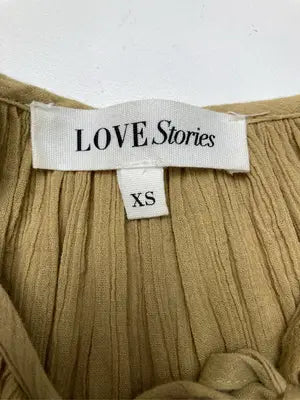 LOVE stories/ワンピース/ワンピース/ドレス/ベージュ/XS