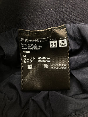 UNIQLO/ユニクロ/ロングスカート/スカート/ネイビー/M ウエスト63-69cm ヒップ