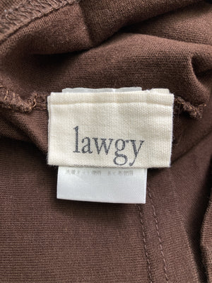lawgy/ラウジー/Tシャツ/カットソー/トップス/ブラウン