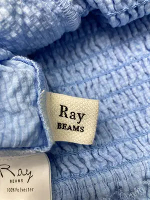 Ray BEAMS/レイビームス/ノースリーブ/トップス/スカイブルー