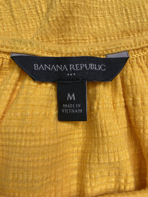 BANANA REPUBLIC/バナナリパブリック/Tシャツ/カットソー/トップス/イエロー/M
