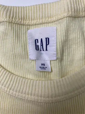 GAP/ギャップ/タンクトップ/トップス/イエロー/XS