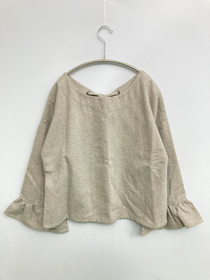 シャツ/ブラウス/トップス/グレー/F