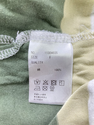 Tシャツ/カットソー/トップス/グリーン/F