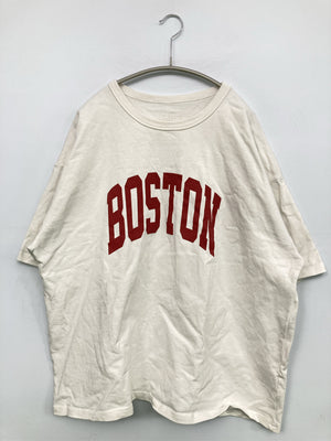 Tシャツ/カットソー/トップス/アイボリー/L