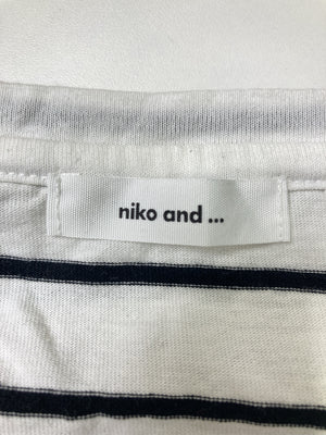 niko and .../ニコアンド/Tシャツ/カットソー/トップス/ホワイト/L