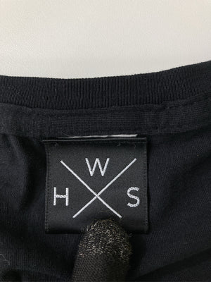 HWS/Tシャツ/カットソー/トップス/ブラック