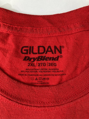 GILDAN/ギルダン/Tシャツ/カットソー/トップス/レッド/2XL