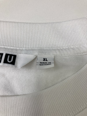 UNIQLO/ユニクロ/Tシャツ/カットソー/トップス/ホワイト/XL