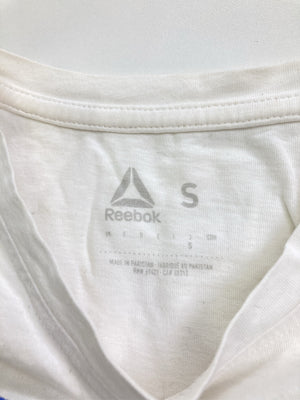 Reebok/リーボック/Tシャツ/カットソー/トップス/ホワイト/S