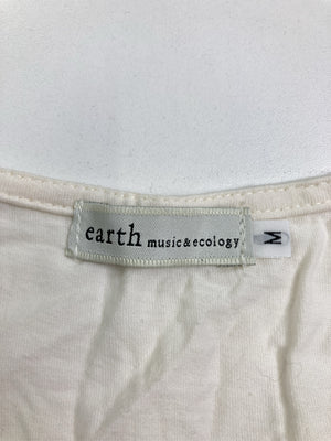 earth music&ecology/アースミュージックアンドエコロジー/Tシャツ/カットソー/トップス/アイボリー/M
