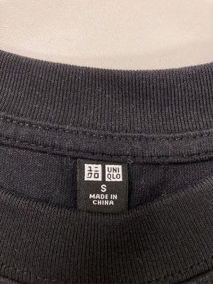 UNIQLO/ユニクロ/Tシャツ/カットソー/トップス/ブラック/S