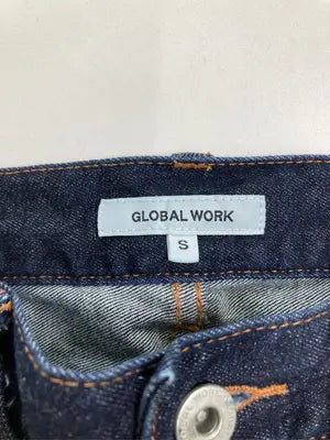 GLOBAL WORK/グローバルワーク/デニムパンツ/パンツ/ネイビー/S