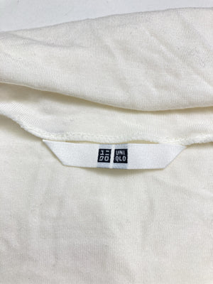 UNIQLO/ユニクロ/Tシャツ/カットソー/トップス/アイボリー/M
