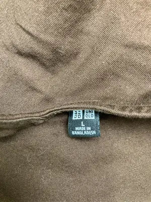 UNIQLO/ユニクロ/ワンピース/ワンピース/ドレス/ブラウン/L