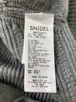 SNIDEL/スナイデル/ベスト/トップス/グレー/ONE SIZE