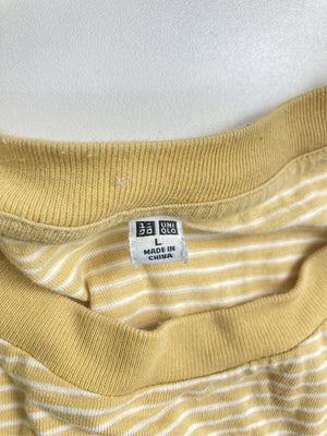 UNIQLO/ユニクロ/Tシャツ/カットソー/トップス/ベージュ/L